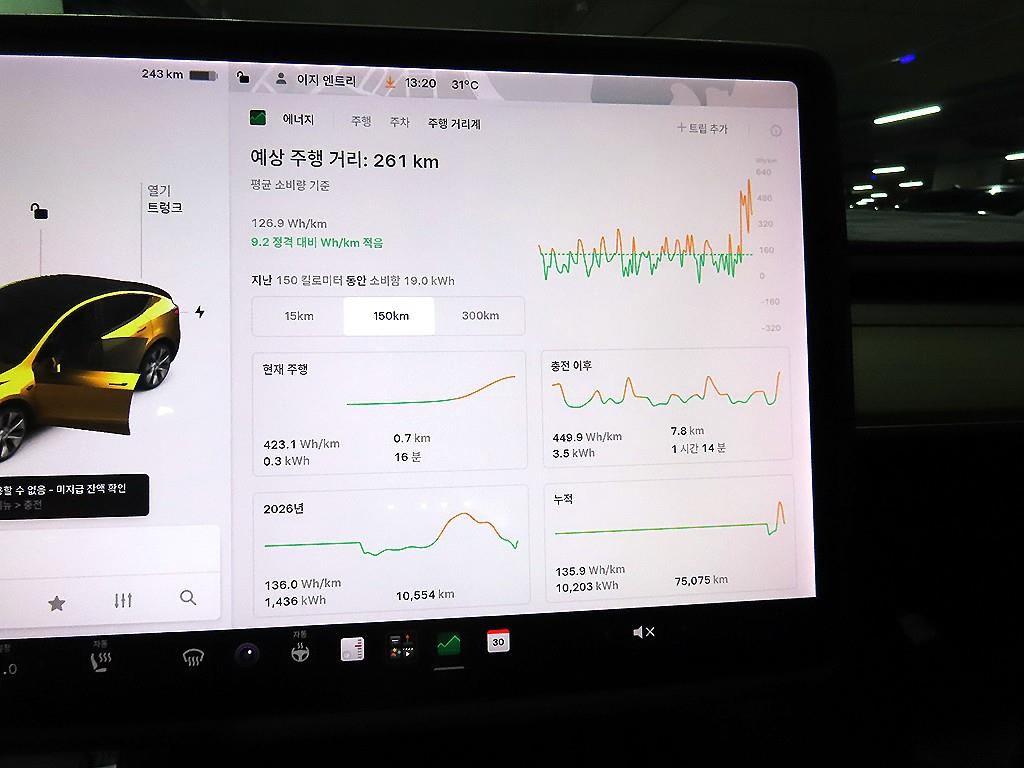 테슬라 모델 Y RWD 스탠다드 레인지 - 14