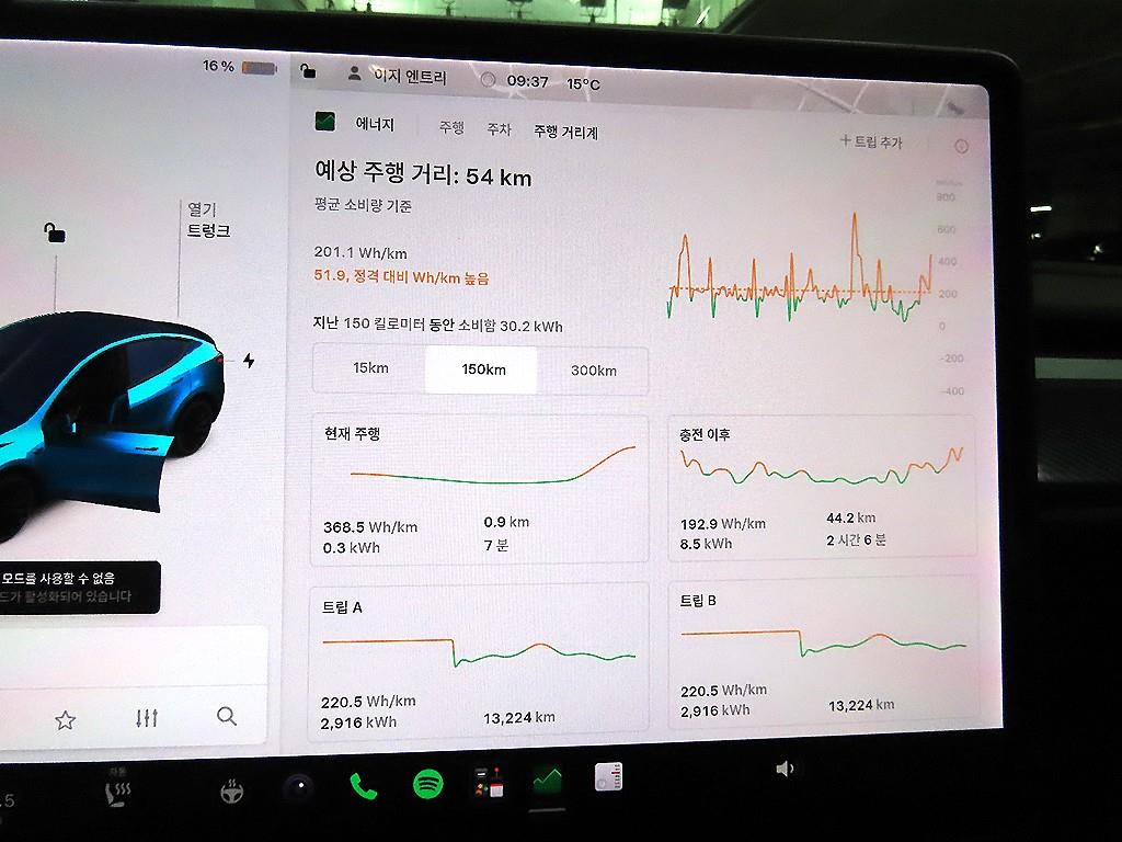 Tesla Model Y AWD 롱 레인지 - 14